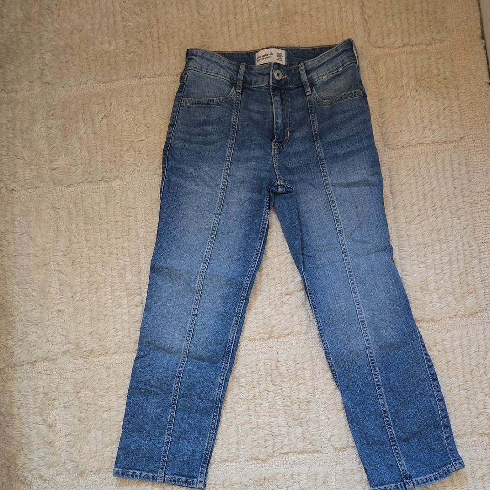 Abercrombie Kids Light Blue High Rise Jeans